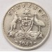 AUSTRALIA 1926 - 1961 . SIXPENCE . 3 MONARCH'S . 3 COINS